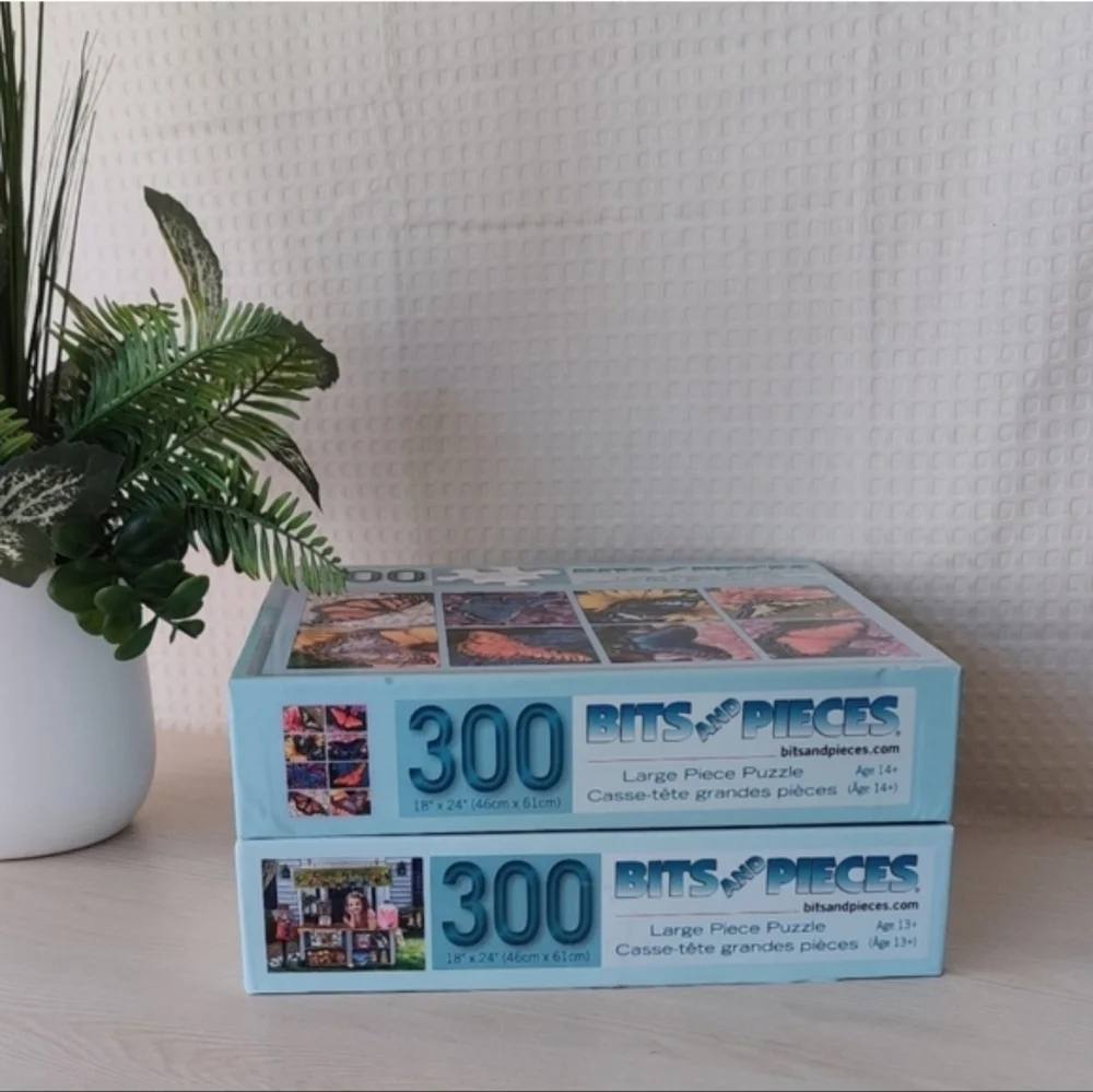 Bits And Pieces Two 300 Large Piece Puzzles